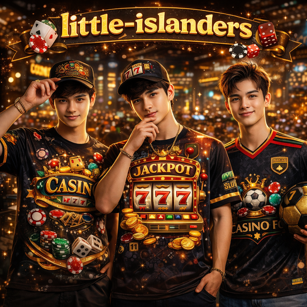 Lucky Threads — casino, slot and football fashion collection by Little Islanders Hong Kong